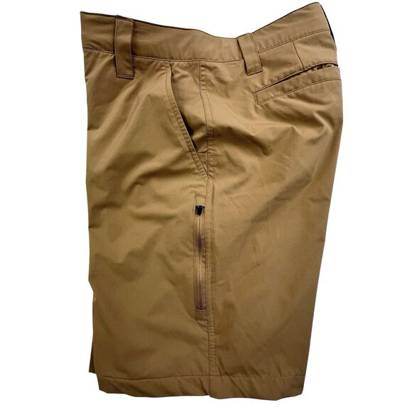 Orvis Tech Shorts Men's 30 Khaki Cargo Pocket Performance Hiking Stretch - Picture 8 of 15